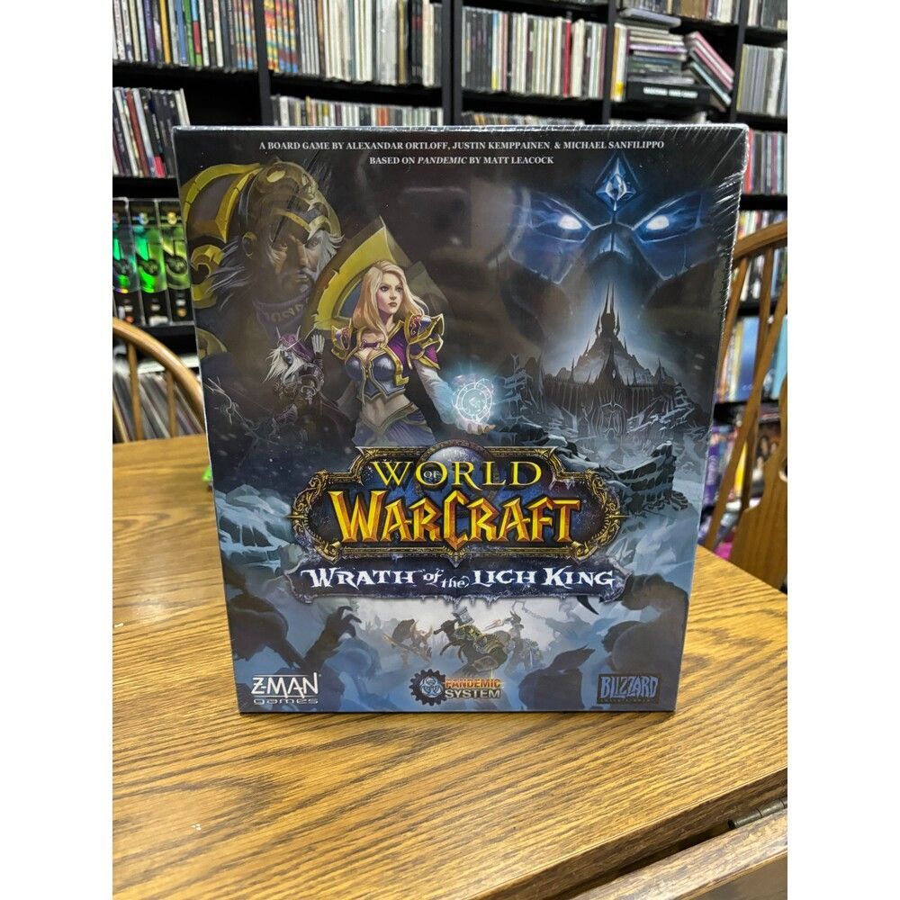 World of Warcraft Lich King Pandemic Board Game NEW SEALED